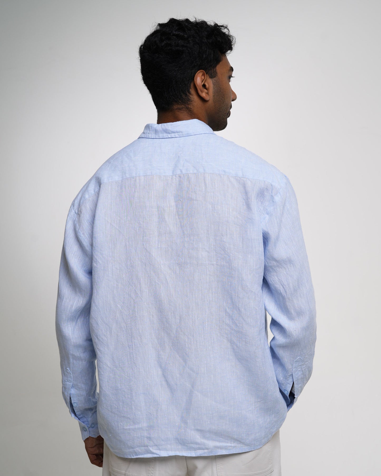 The Capri Shirt in Light Blue