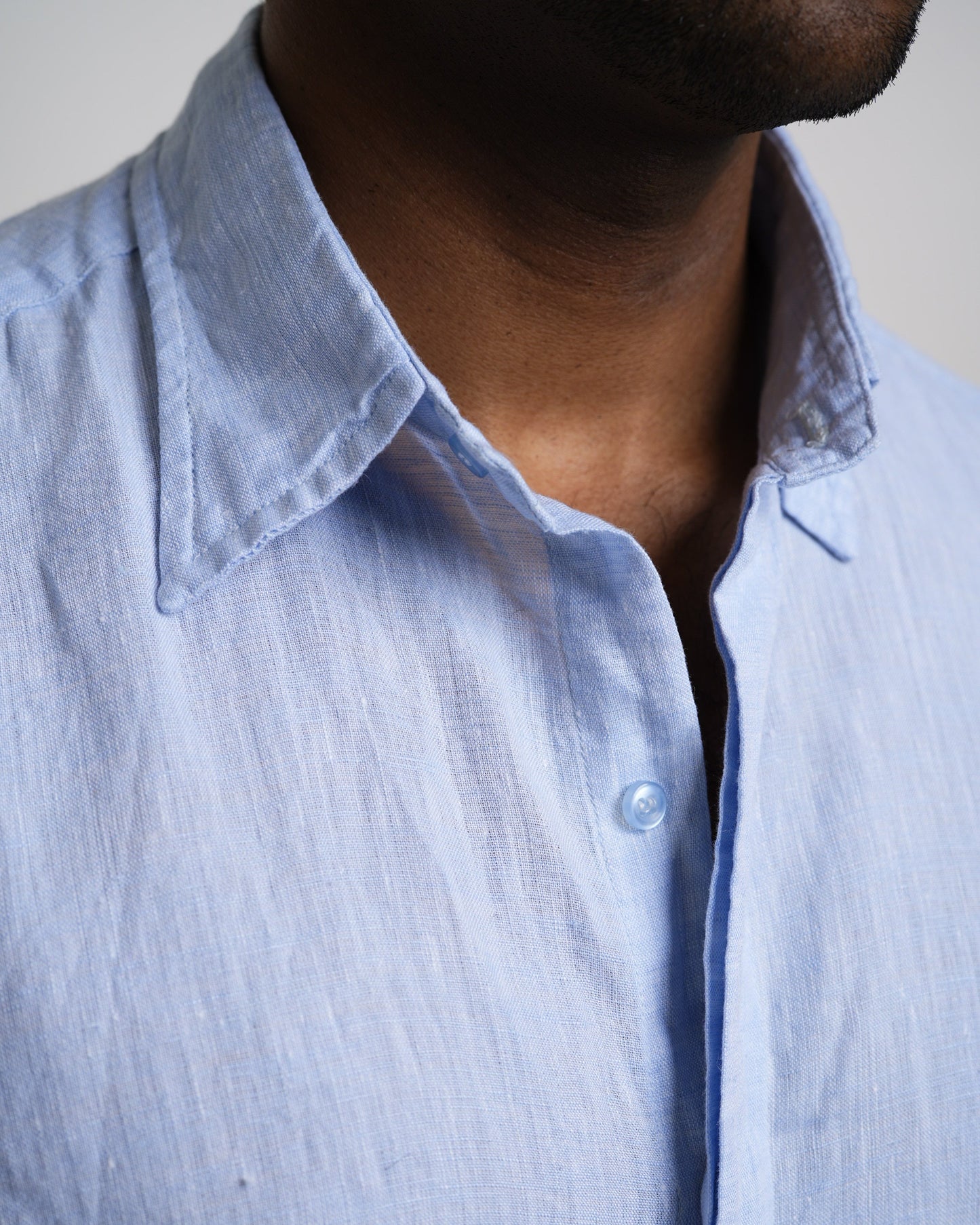 The Capri Shirt in Light Blue